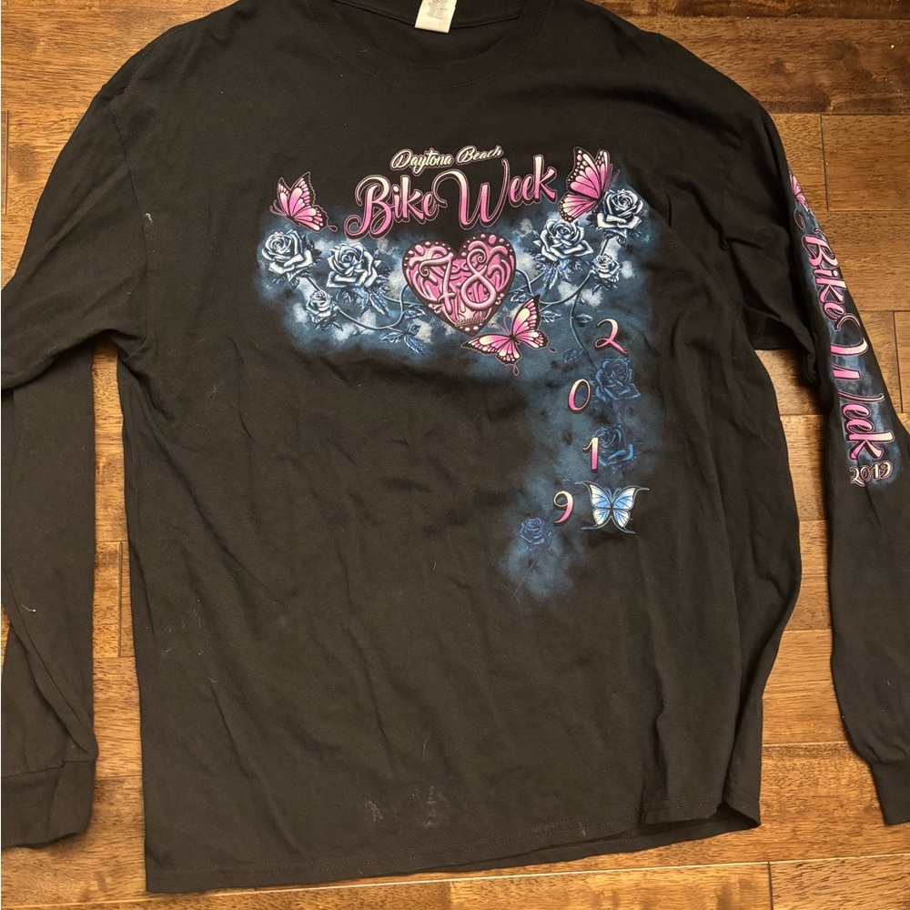 Daytona Beach 2019 Bike Week xl long sleeve shirt